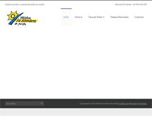 Tablet Screenshot of lasombradesevilla.com